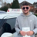 Harrison from Mansfield Woodhouse Harrison from Mansfield Woodhouse passed the driving test on 20th November 2025