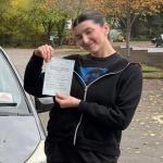 Emily from Chesterfield Emily from Chesterfield passed the driving test on 31st October 2025