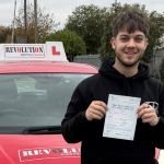 Kieran from Sutton in Ashfield Kieran from Sutton in Ashfield passed the driving test on 20th October 2025