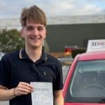 Reece from Sutton in Ashfield Reece from Sutton in Ashfield passed the driving test on 8th October 2025