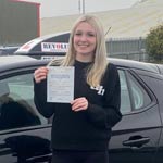 Aimee from Ashfield passed her driving test on the 2nd February Aimee from Ashfield passed her driving test on the 2nd February