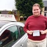 James from Ashfield passed his driving test on 6th February James from Ashfield passed his driving test on 6th February